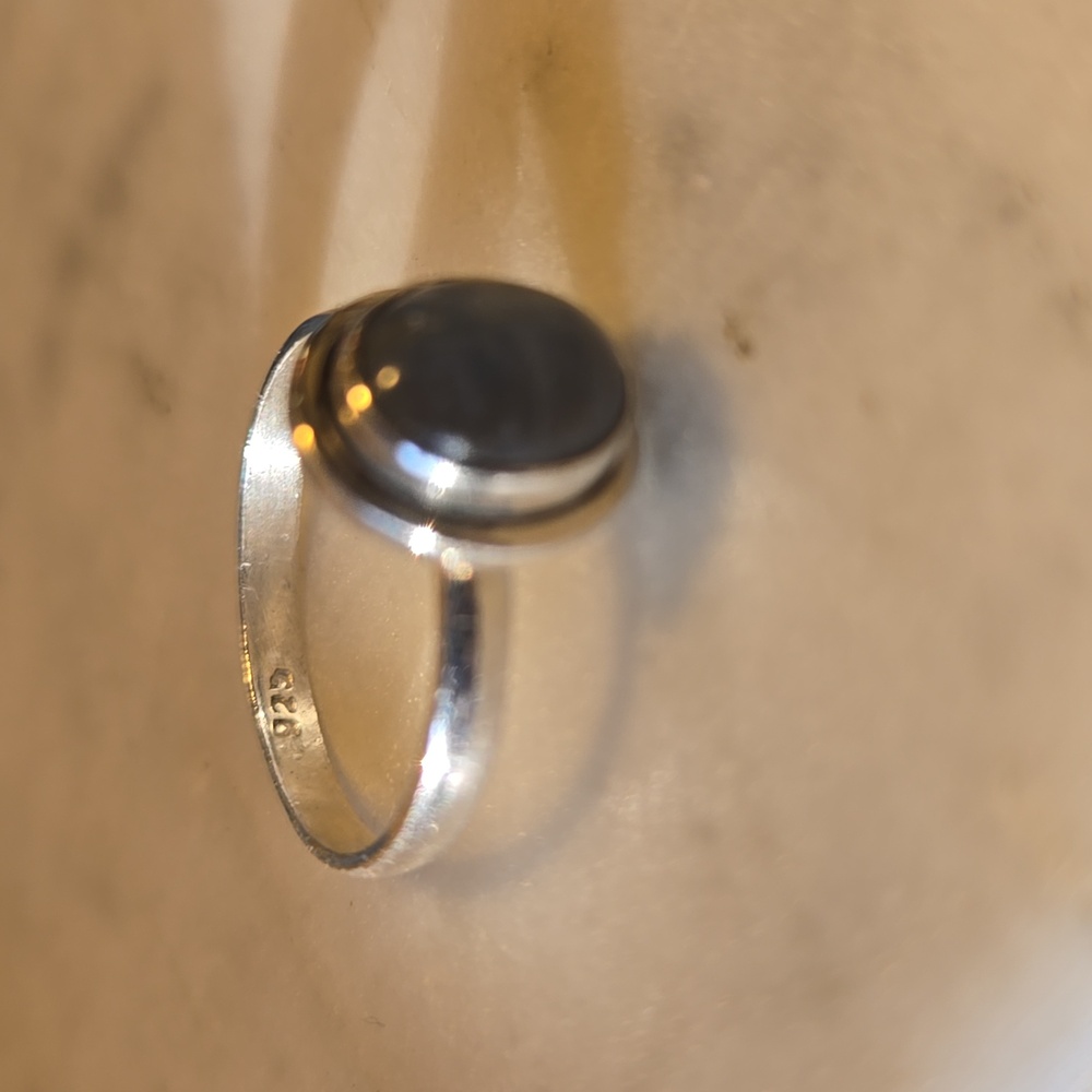 Labradorite Solid Sterling Silver Ring - image 4